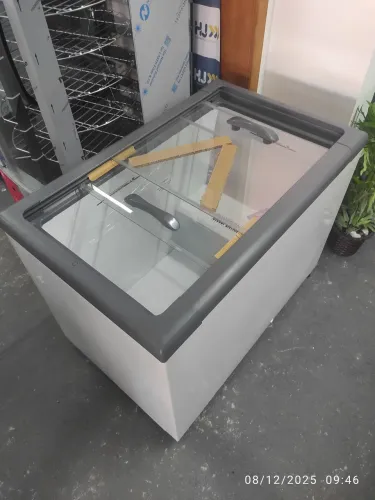 Bh Freezer horizontal Gelopar 2 Tampas vidro