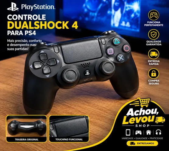 CONTROLE ORIGINAL DUALSHOCK 4 - PS4