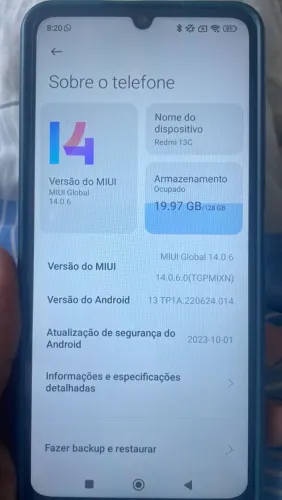 Xiaomi Redmi 13C 128GB / 4GB RAM - Excelente estado