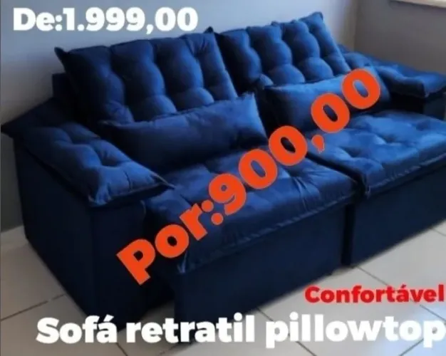 Sofá retrátil ( imperdível)