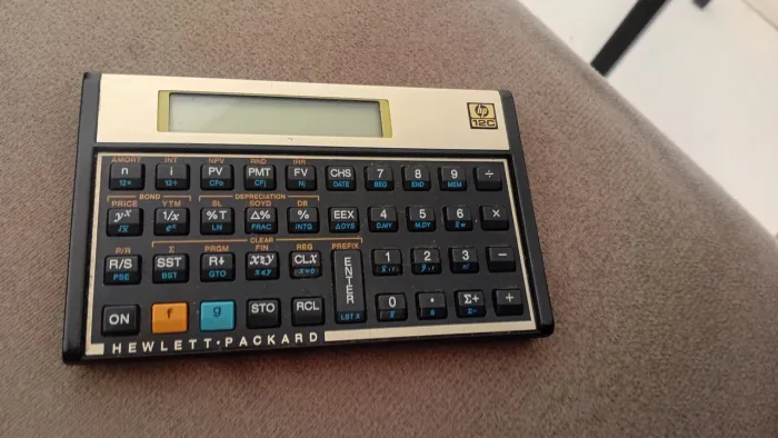 Calculadora hp 12c - sem pilhas