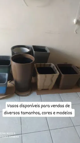 Vasos de cimento