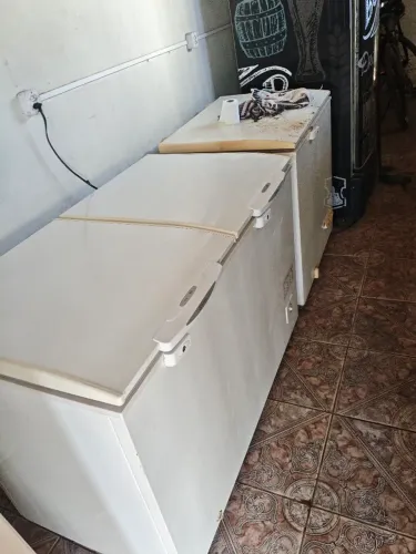 Freezer Eletrolux Horizontal Branco Com Duas PORTAS 440 litros