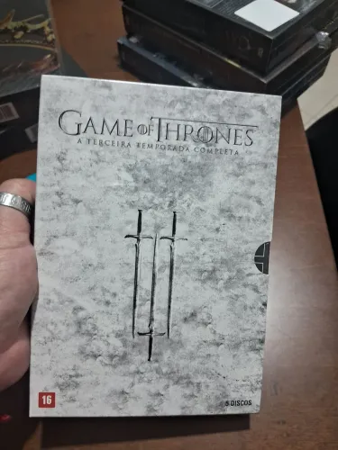 DVDS Game of Thrones terceira temporada
