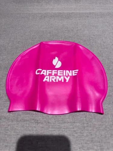 Touca De Natação Caffeine Army Rosa