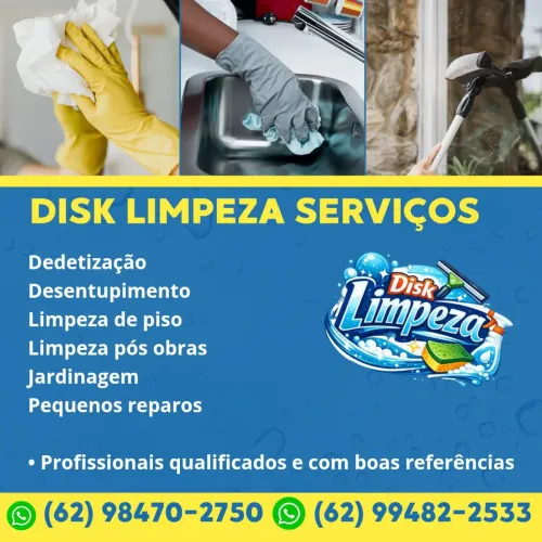 Dedetização limpeza pós obras 