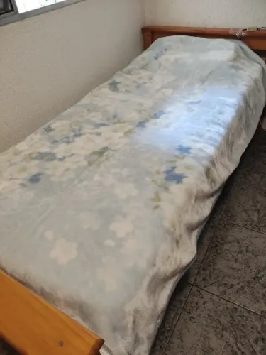 Cobertor Solteiro Japonês Importado Japão De Qualidade na cor Azul 