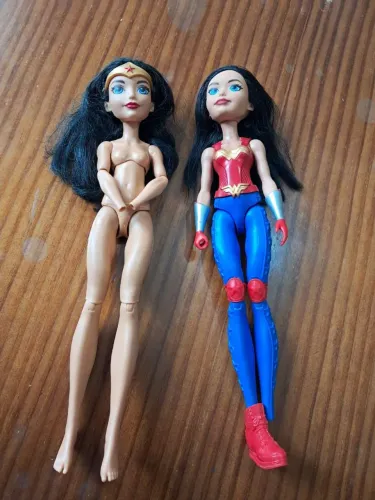 Sucatas mulher maravilha - reaproveitar