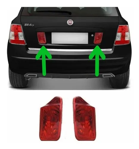 Lanterna Tampa Traseira Direita Fiat Stilo 2003/2011