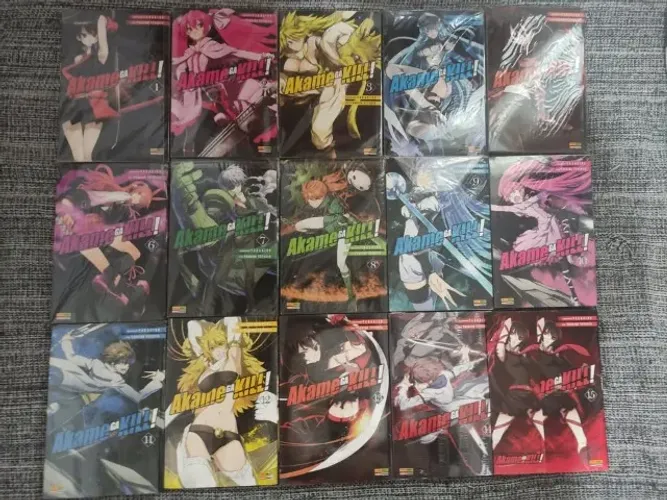Coleção Completa de Akame ga Kill e Fate Stay/Night R$850