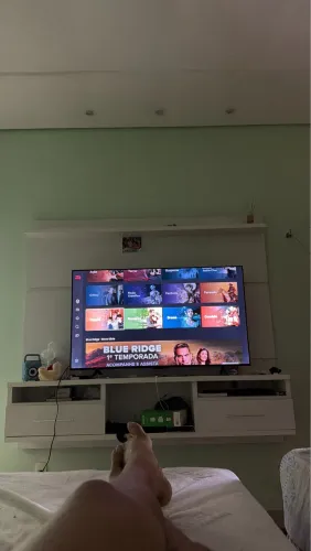 TV smart 55 polegadas comando de voz