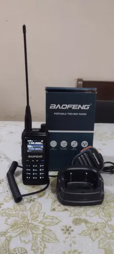 HT DUAL Baofeng UV-17PRO com GPS + PTT externo Baofeng 