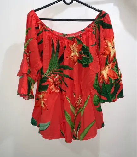 Camisa florida feminina !