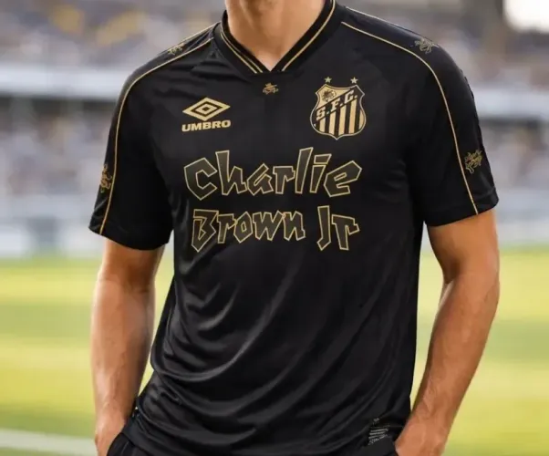 Camisa do Santos Charlie Brown JR 1:1