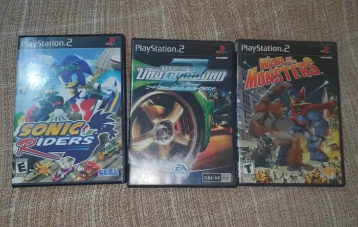 Lote Jogos Playstation 2(PS2) originais