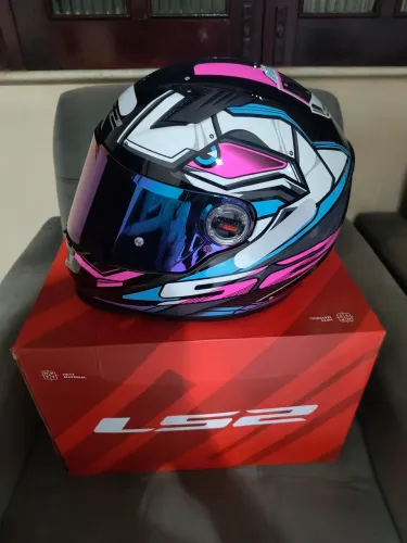 CAPACETE LS2 FF358 XDRON CYAN