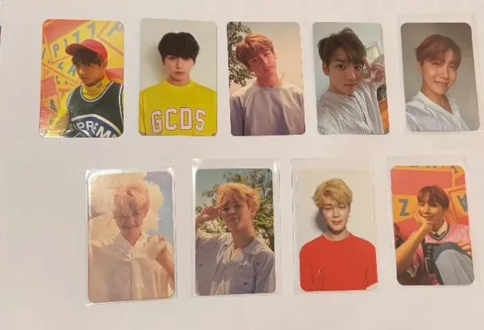 Lote Photocards OFICIAIS Love Yourself Her BTS Bangtan Jimin Jungkook J-Hope