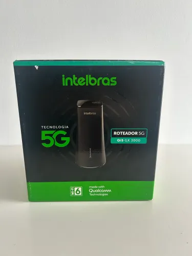 Roteador 5G Wi-Fi 6 Dual Band GX 3000 - Intelbras