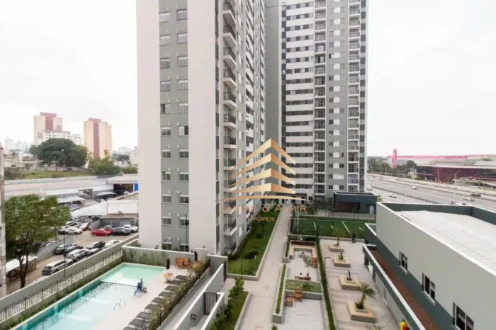 Apartamento com 2 dormitórios para alugar, 35 m² por R$ 2.354,00/mês - Centro - Guarulhos/