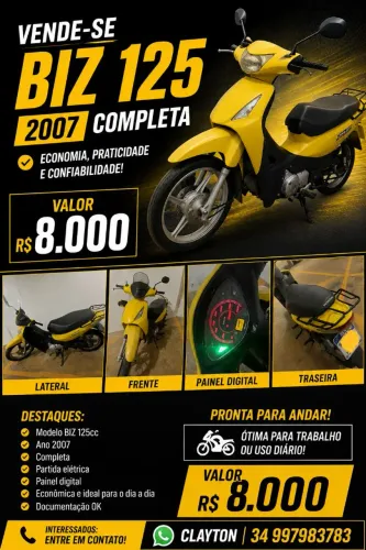 Vendo biz 125+