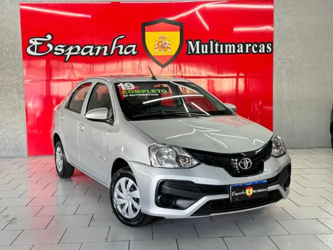 Toyota Etios X Plus 1.5 Flex 16V 5P Aut. 2019