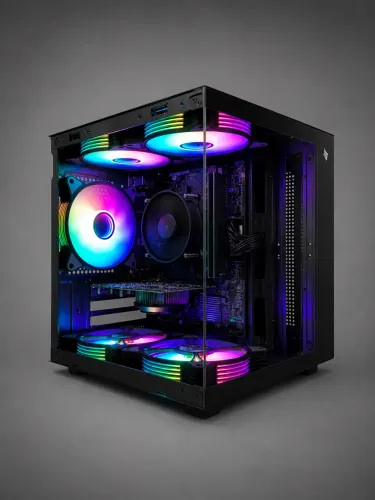 PC Gamer Core i3 8100 3.60GHz / GTX 1050Ti 4GB GDDR5 / 8GB DDR4 2400MHz ( 2 x 4GB )