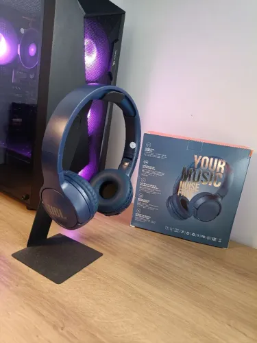 Fone JBL Premium azul marinho