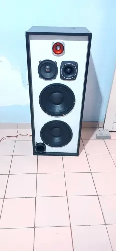Caixa de Som torre não Amplificada,  2 Subwoofer, 2 super tweeters, 1 médio,  R$490, urg