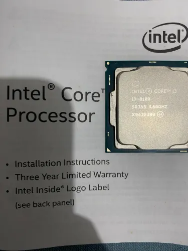 Processador I3 8100