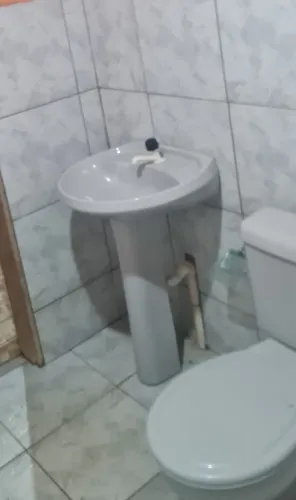 Pia Banheiro c/ Coluna e torneira