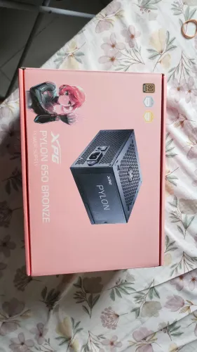 Fonte real XPG 650w Pylon