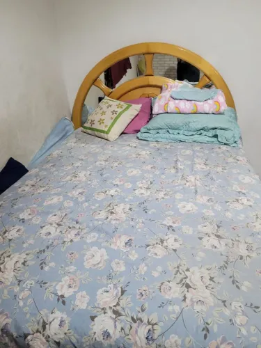 Cama casal madeira