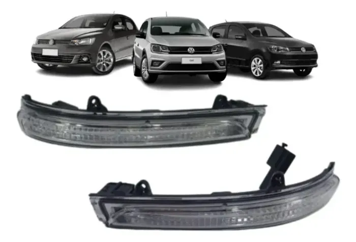 Par Pisca Seta Retrovisor Gol G6 G7 G8 Up Fox Golf Polo