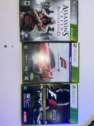 LOTE DE 03 JOGOS DE XBOX 360 ORIGINAIS