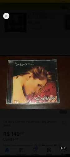 CD Influências Josy Oliveira