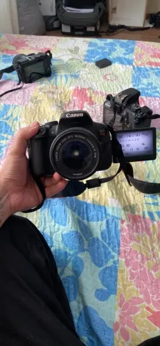 canon t4i menos de 50k de cliques sem marcas de uso