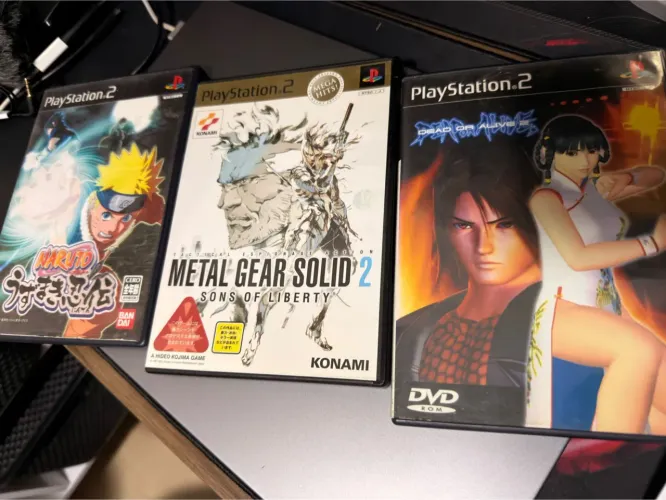 Lote Jogos PS2 originais japoneses