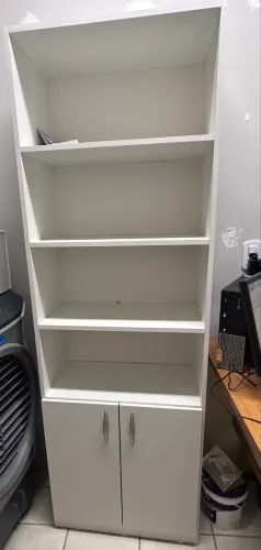 Armário/ Estante branco em mdf