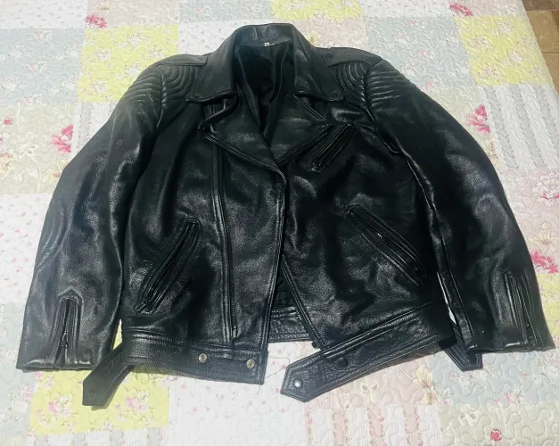 Jaqueta de couro