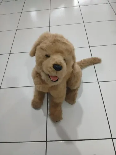 cachorro fur real com defeito