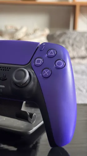 Controle Dualsense Sony roxo Galático