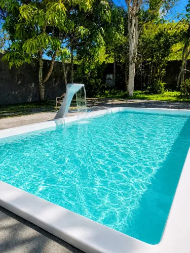 Espaço com piscina para eventos 