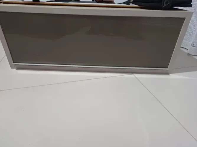 Armario Aereo em MDF com porta de vidro