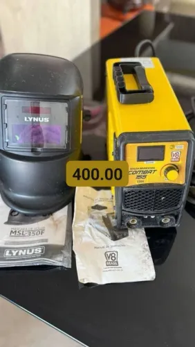 Vendo máquina de solda com capacete entrego em balneário Camboriú e região