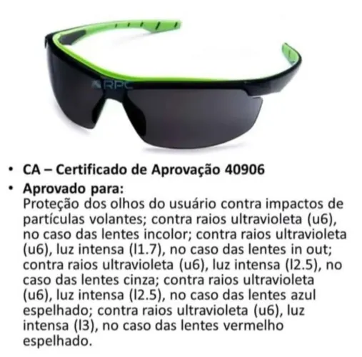 Óculos para ciclista