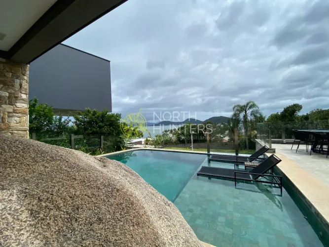 Casa de alto padrão vista mar , para venda e locação, Cacupé, Florianópolis, SC