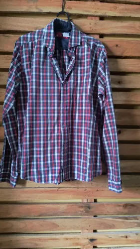 Blusão Xadrez Adulto Masculino