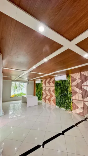Casa Moderna para Festas e Eventos com Buffet Opcional