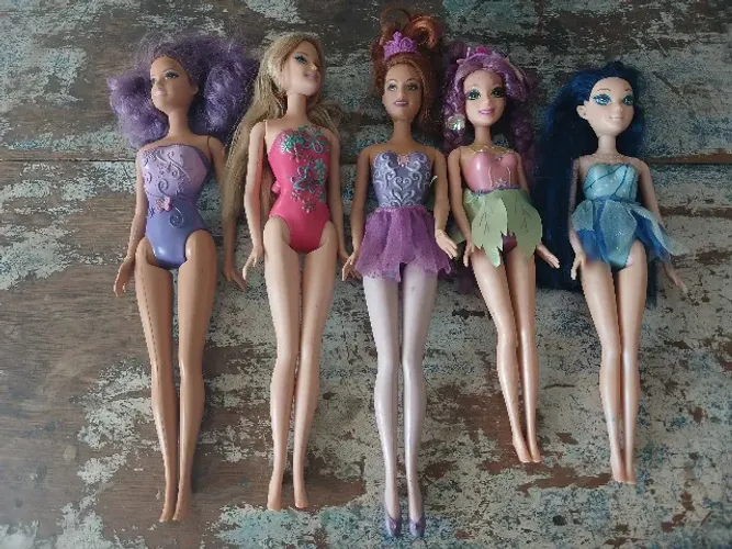  Lote de Bonecas barbie 1