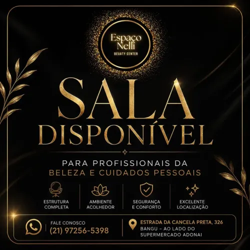 Sala para Locação em Espaço de Beleza e Cuidados Pessoais